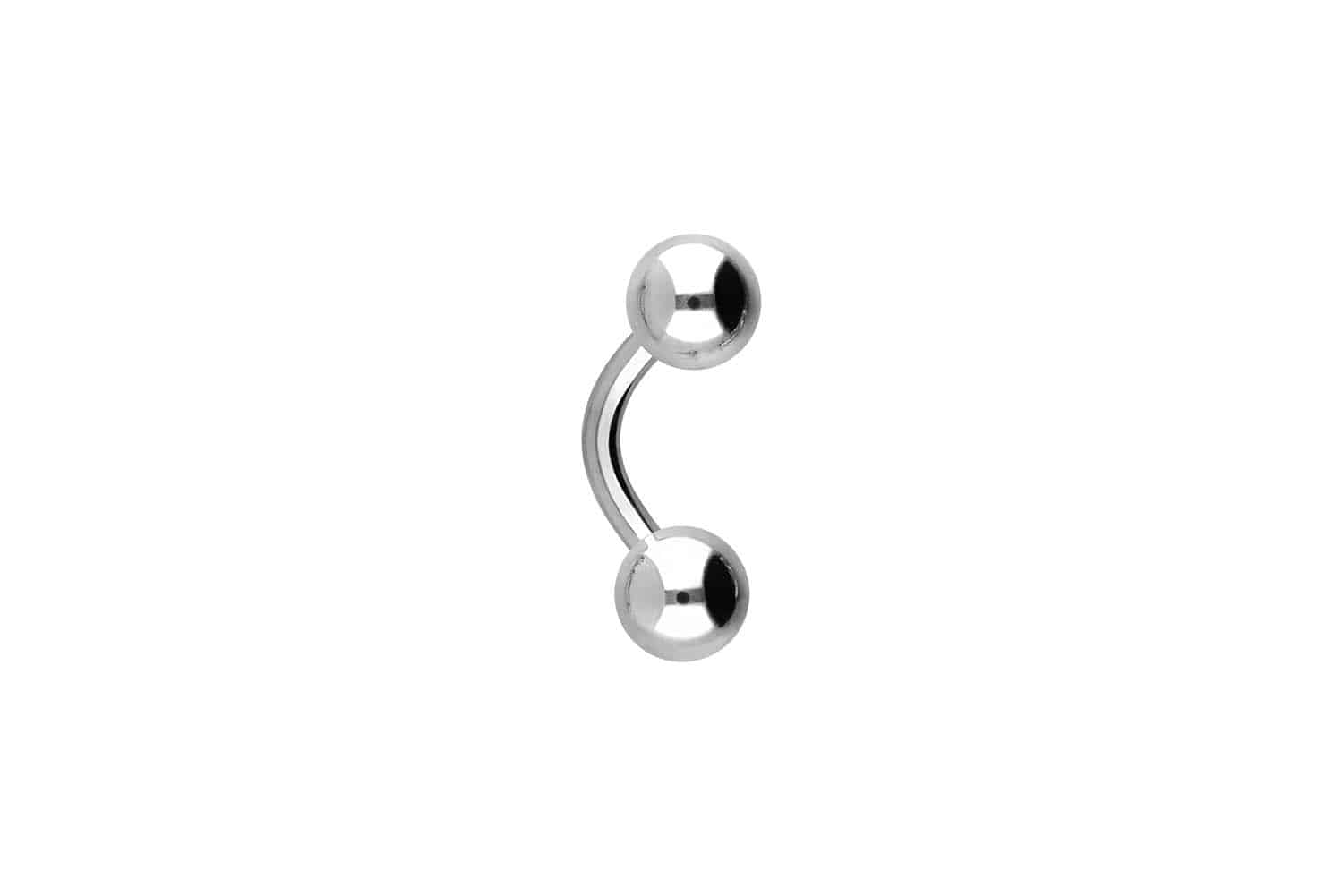 Chirurgenstahl Piercing Banane